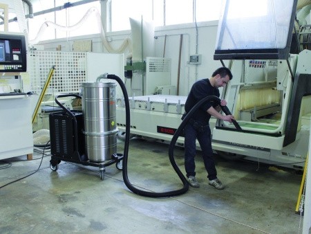 Промышленный пылесос Coynco, применение