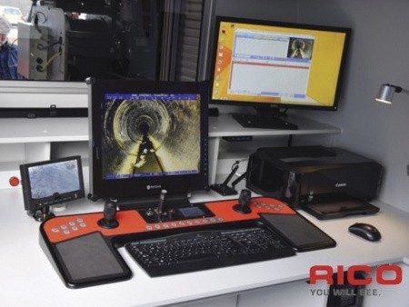 Отсек оператора роботизированной телеинспекционной системы HIGHLANDER Отсек оператора роботизированной телеинспекционной системы HIGHLANDER