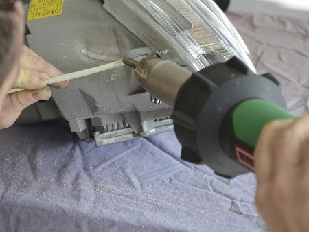 Применение TRIAC ST (Триак ST) - ремонт пластиковых деталей авто Применение TRIAC ST (Триак ST) - ремонт пластиковых деталей авто